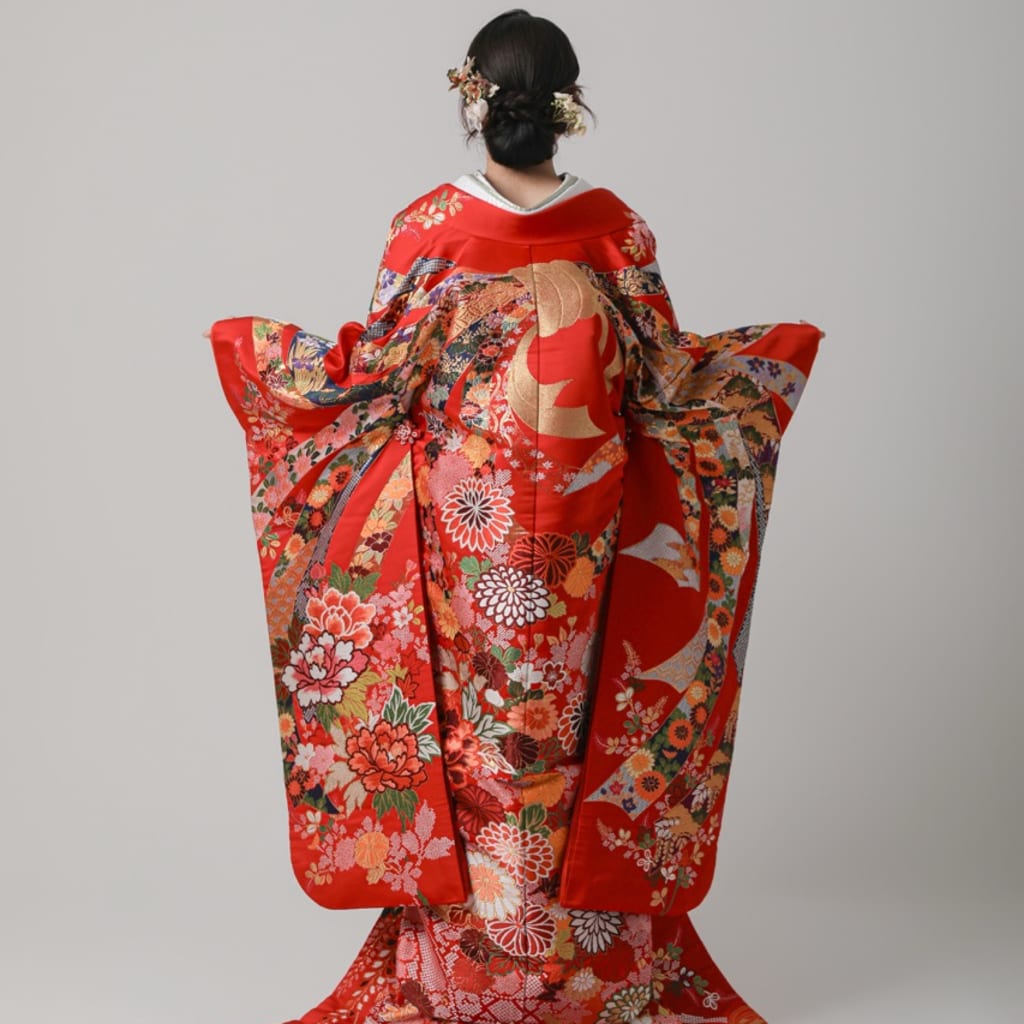 束熨斗　四季花