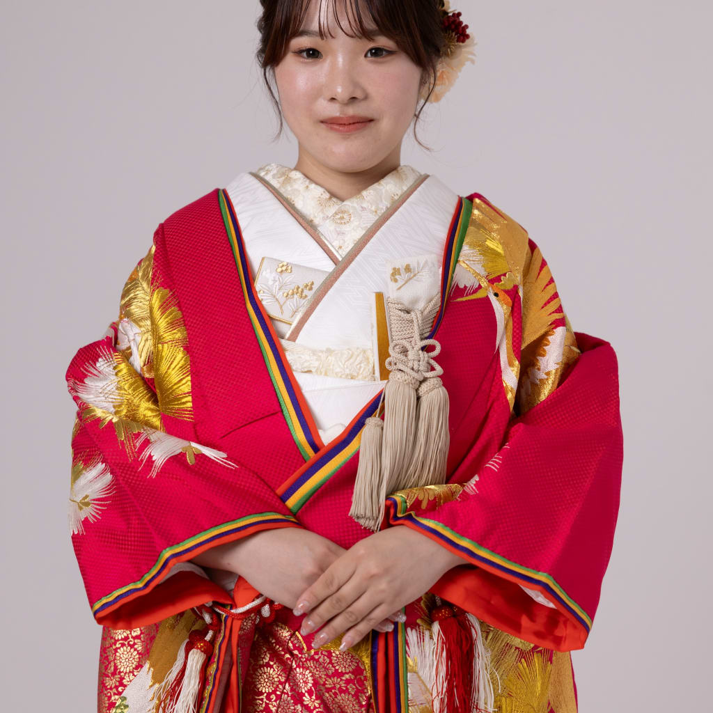 八重重ね 金鶴 針松IU00921