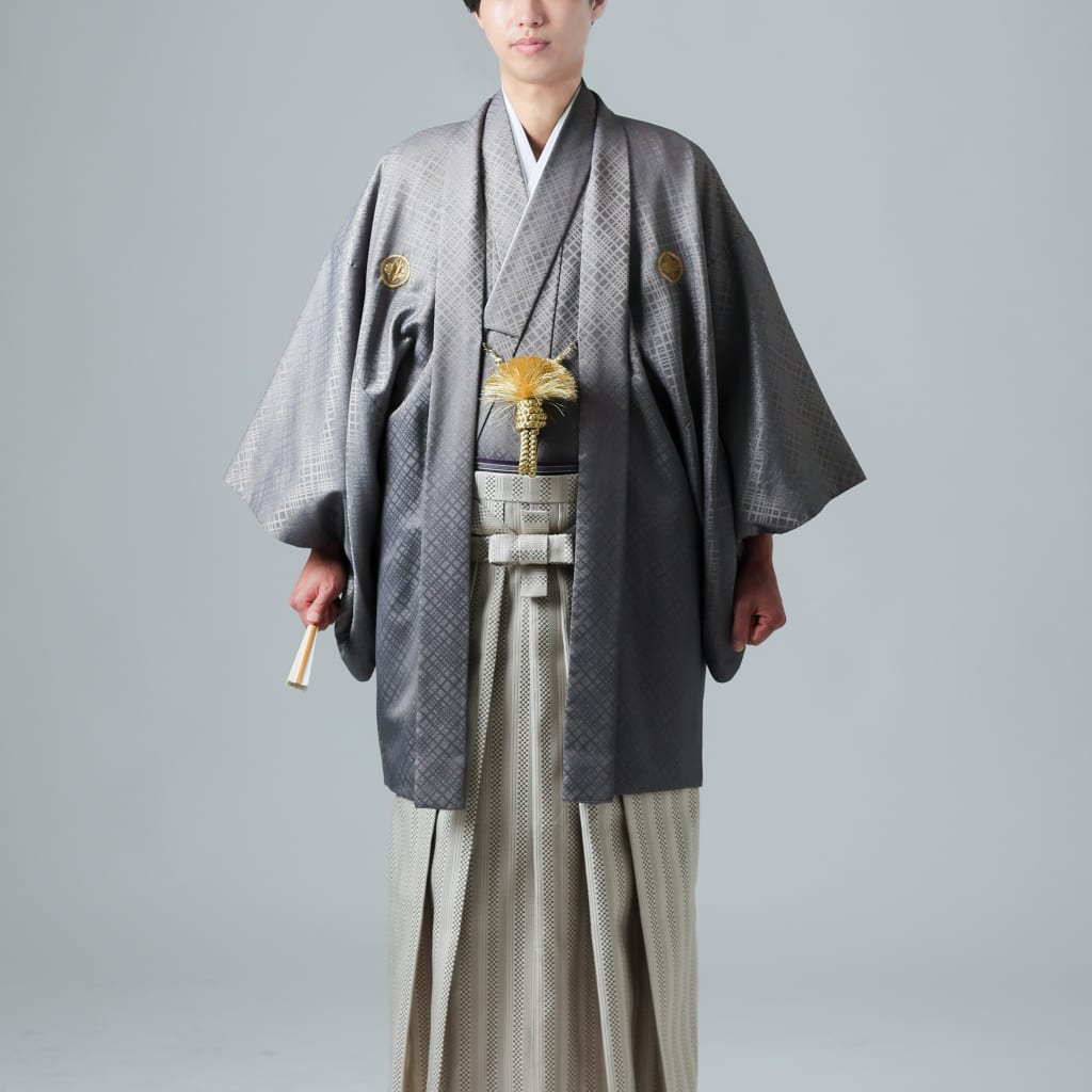 グレー/ベージュ