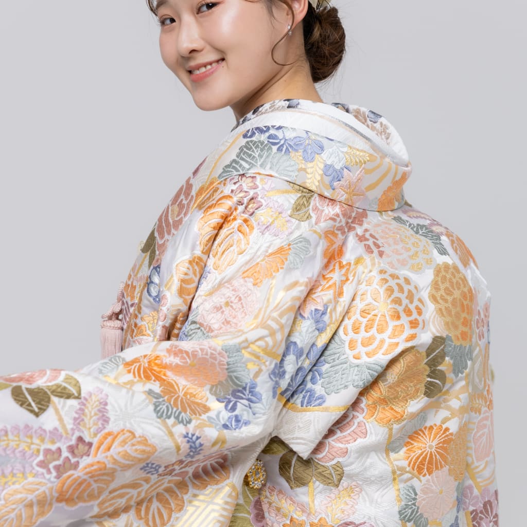 色打掛 菊桐熨斗目 唐織IU01220 | デコルテフォトグラフィー