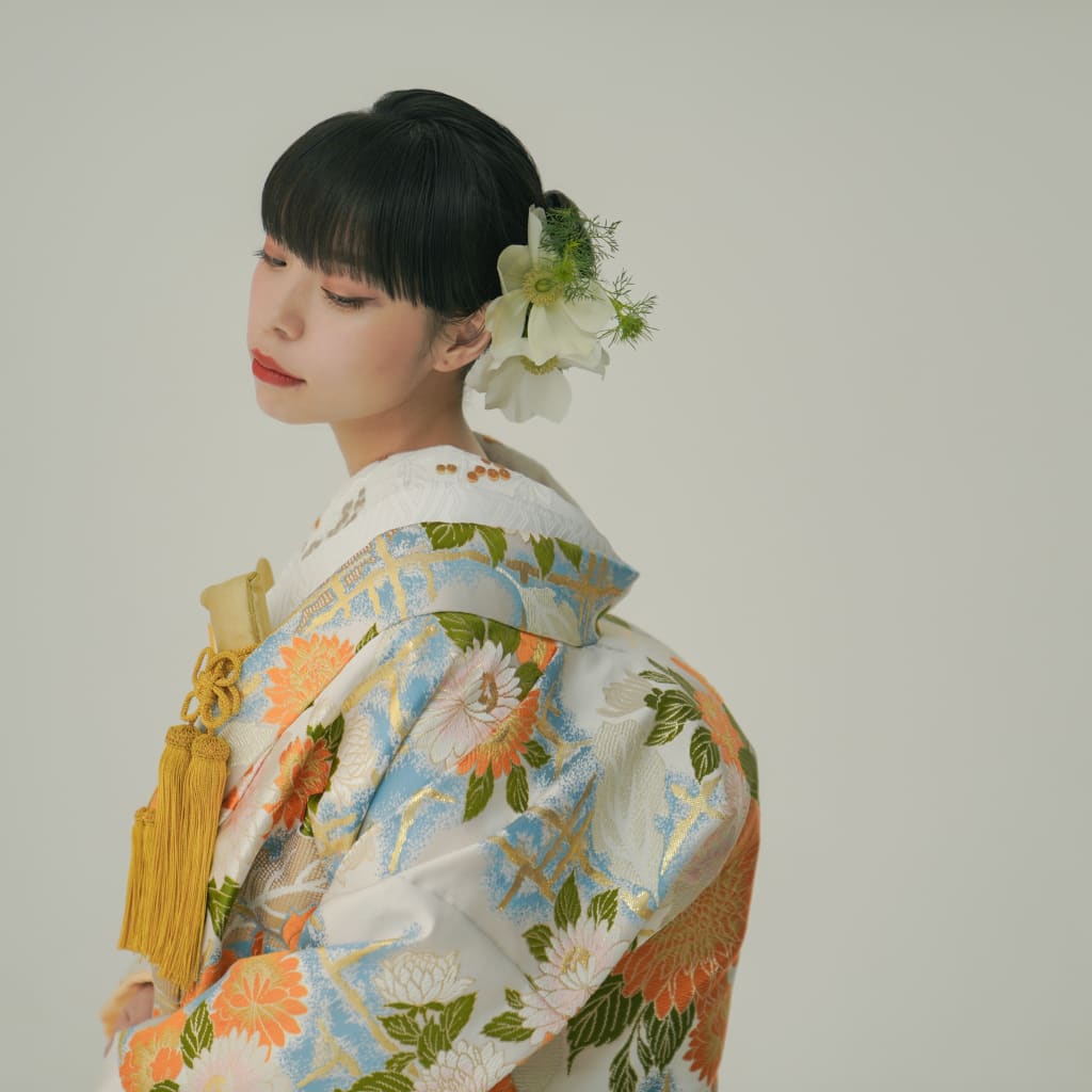 天竺井裄文様