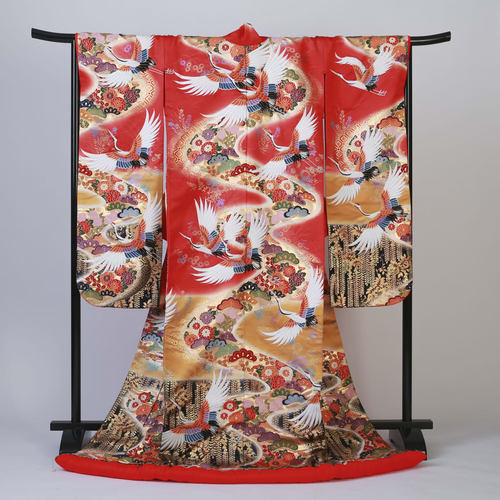 光琳波　朱赤×黒　IU02004