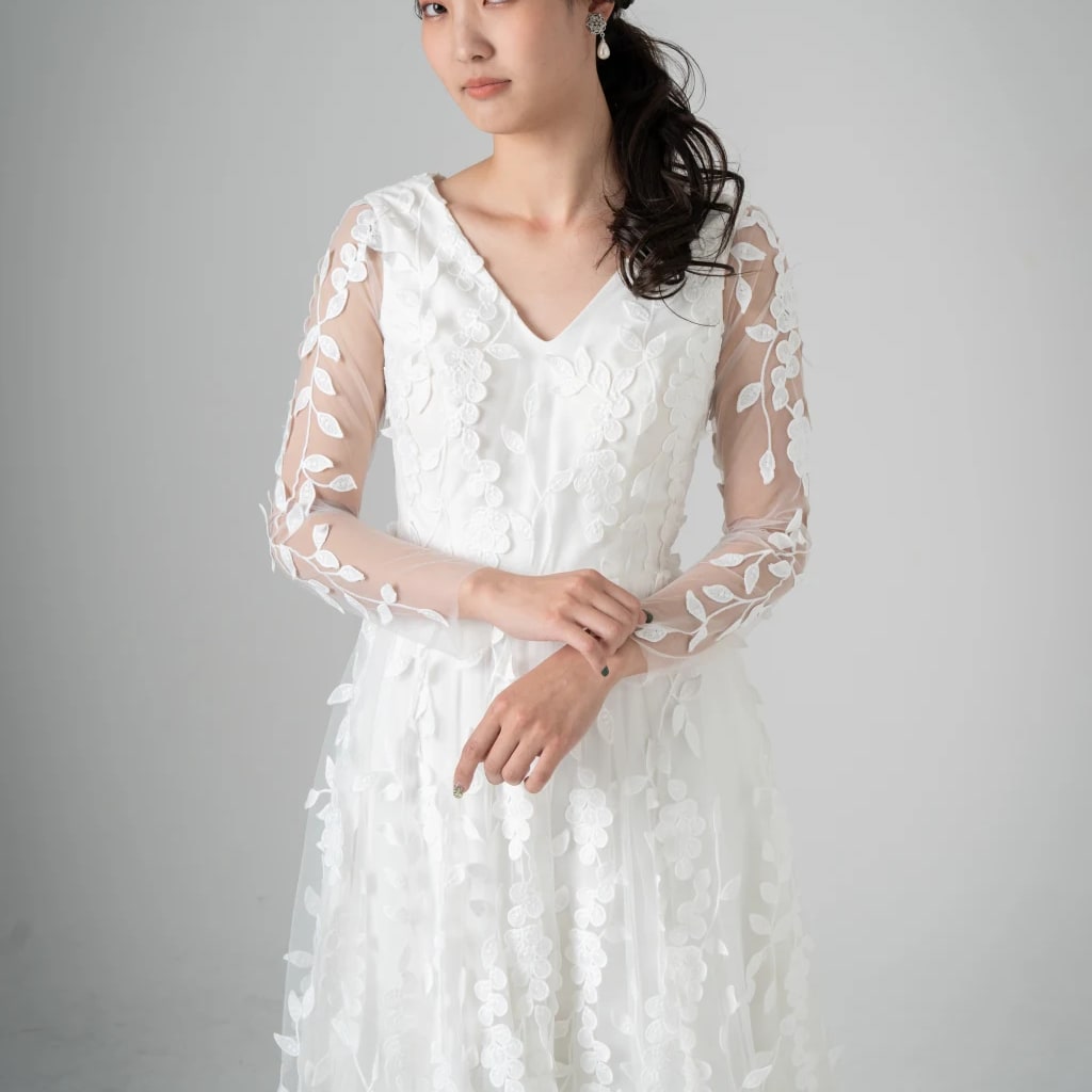 WD01149 ボタニカルレーススレンダー