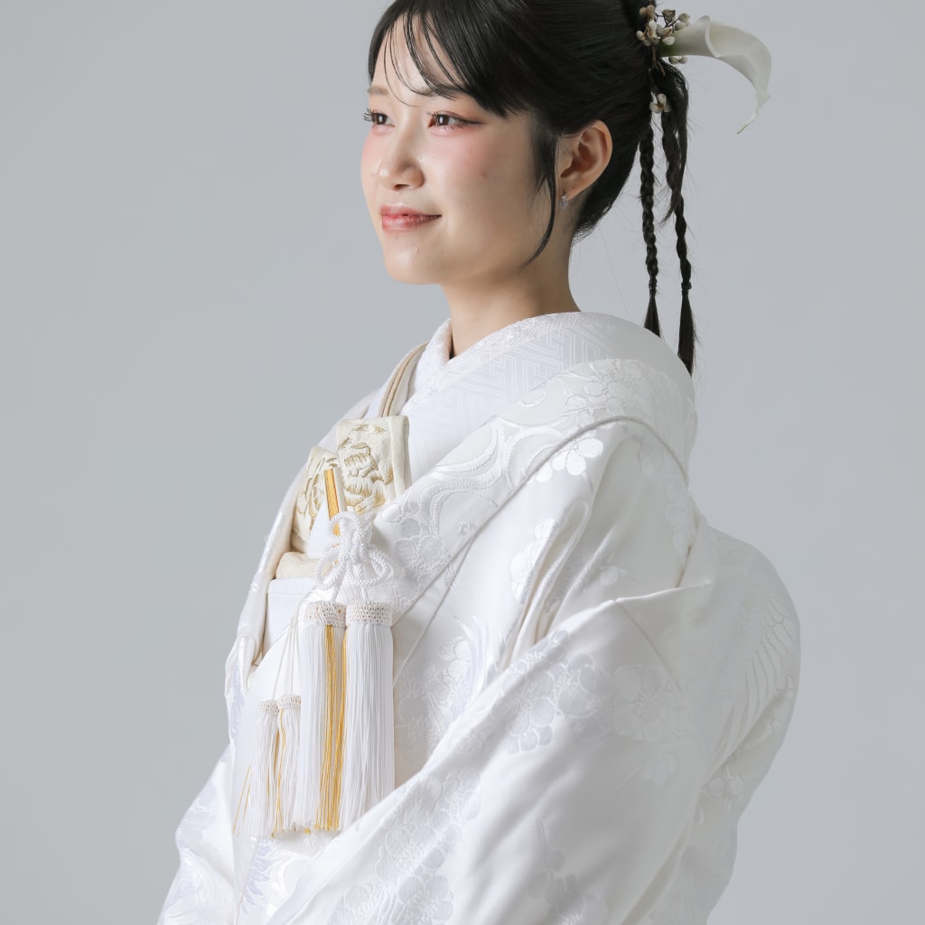 経正　流水梅花鶴