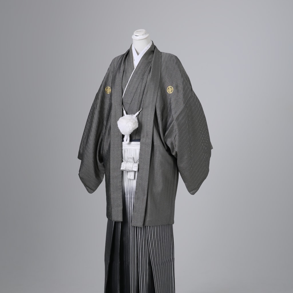 ダークグレー×シルバーグラデーション