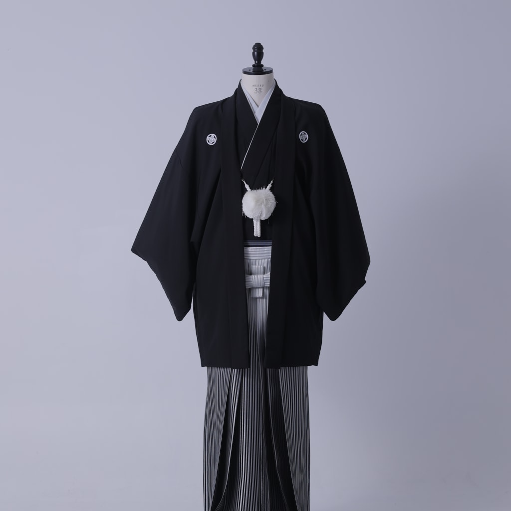 スタンダード紋付×グラデーション袴