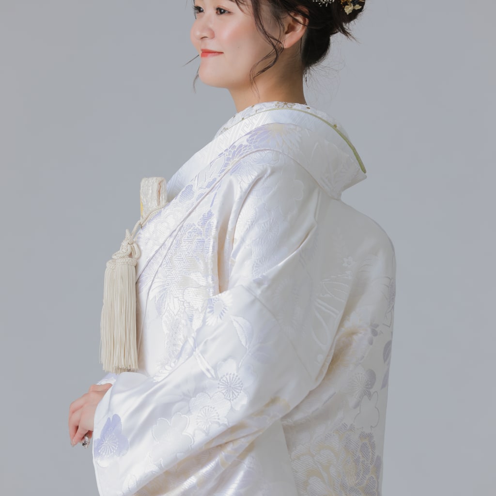 桃山花灯り　ベージュ