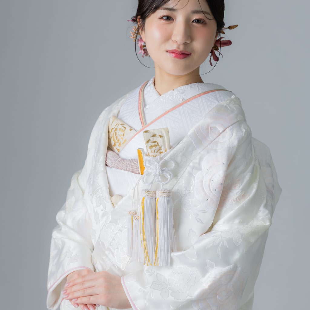 ラインストーン蝶花