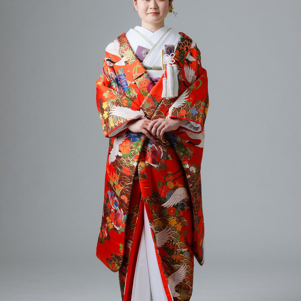 鶴・菊・花車・青海波