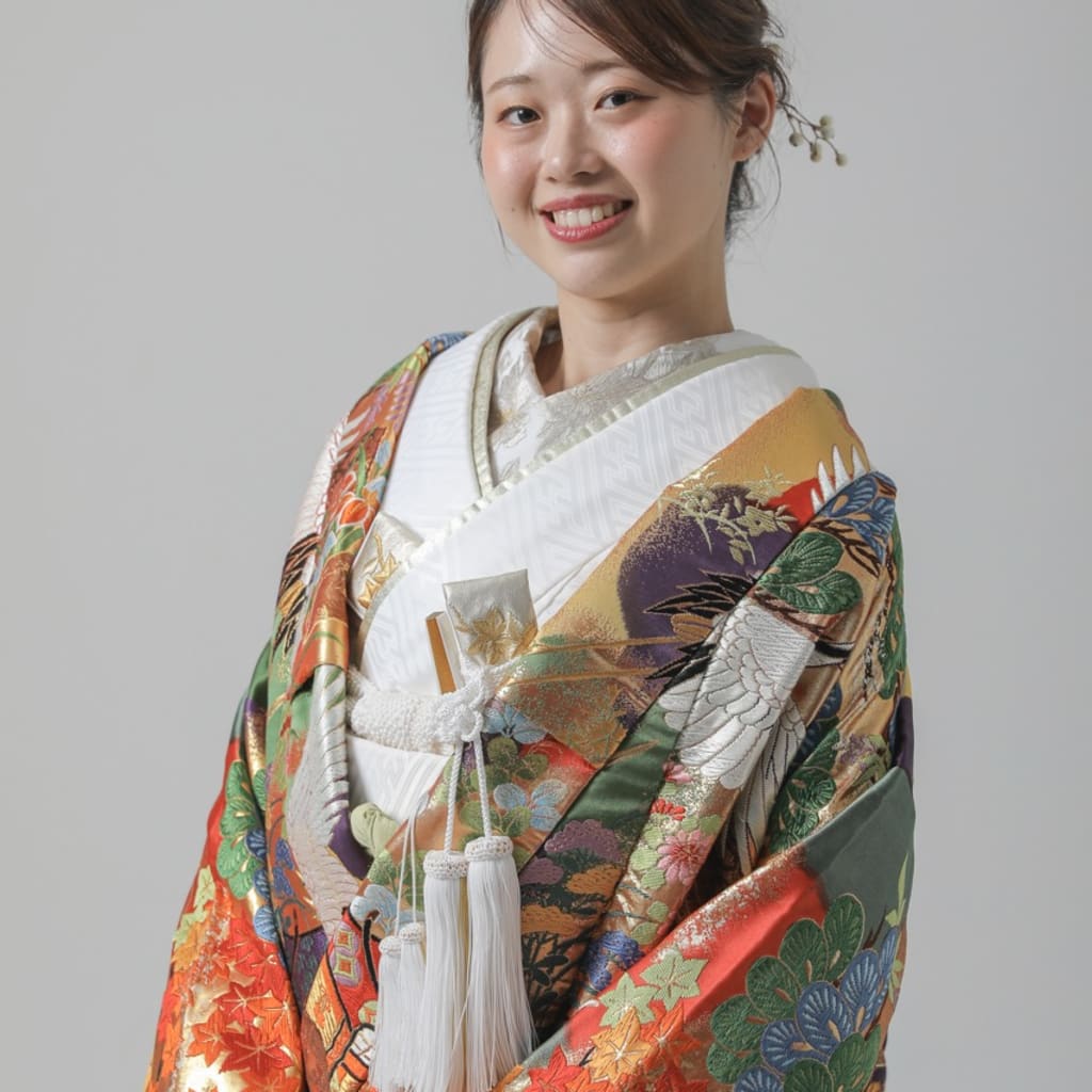 鶴・松・御所車