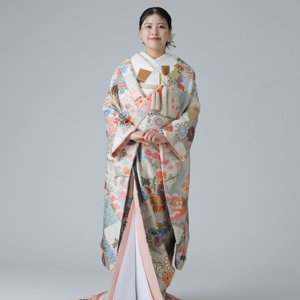 菊桐鳳凰文/フキ桃