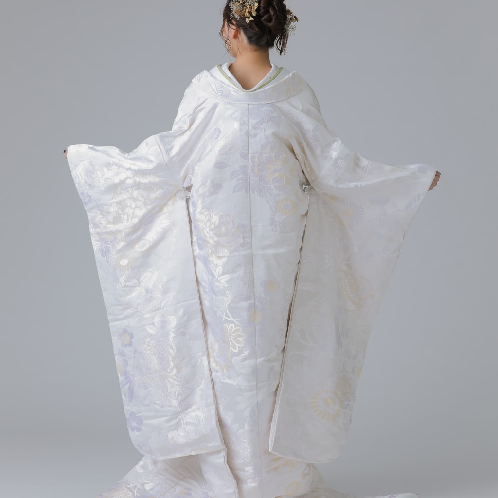 桃山花灯り　ベージュ