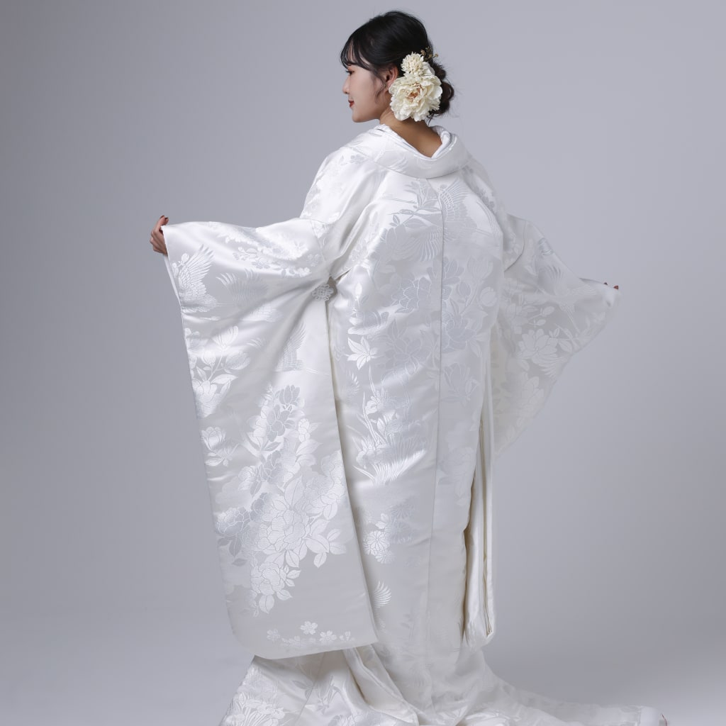 経正　春暁白鶴の讃WU00587