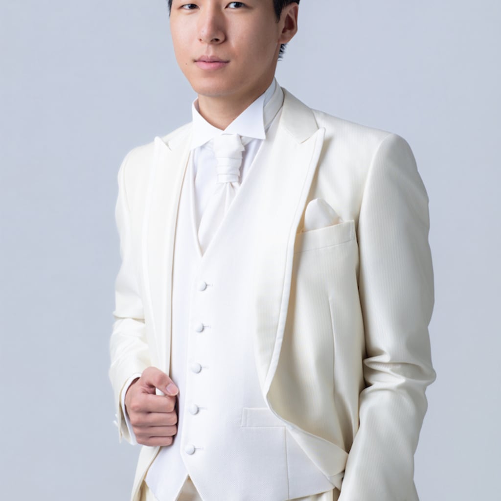 ベストタイホワイトショート燕尾