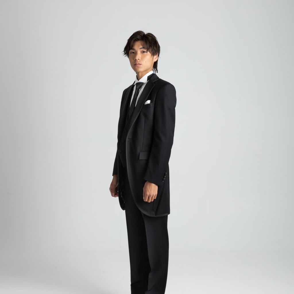 格子柄　裏地パープル