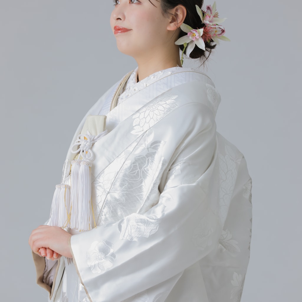 ダリア　ふきベージュ/ホワイト