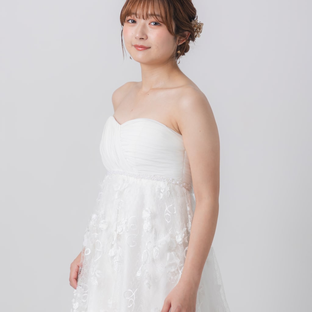 全面立体花　パール切替