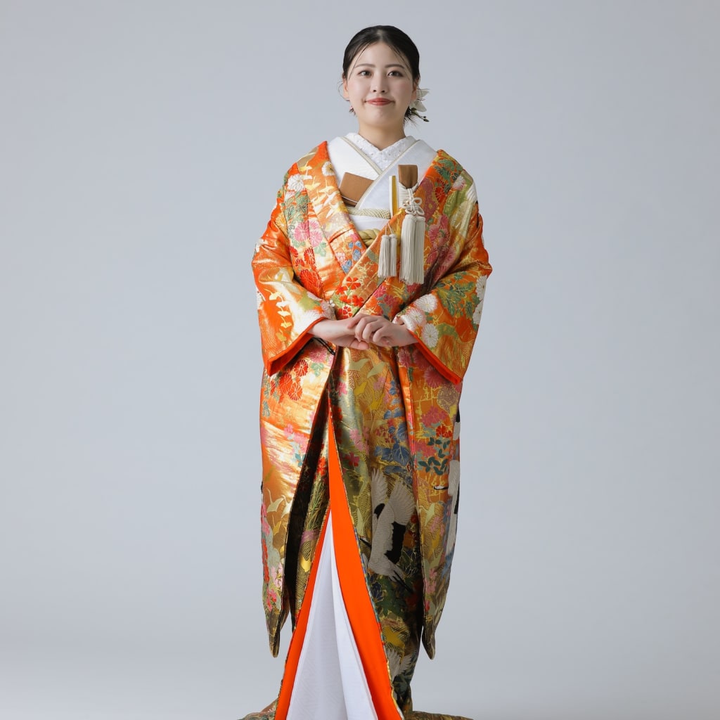 撫子 小菊 舞鶴 / 朱赤