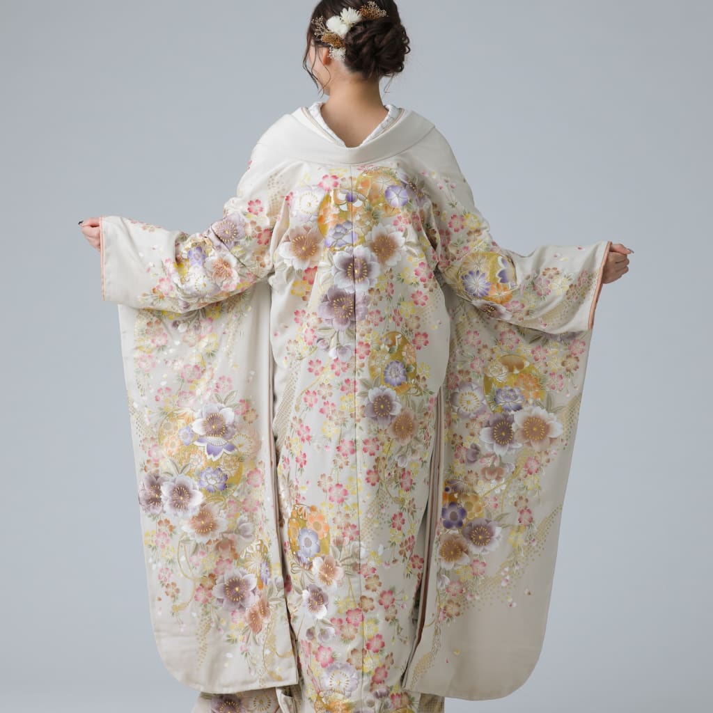 華文満開桜/ベージュ 05-15