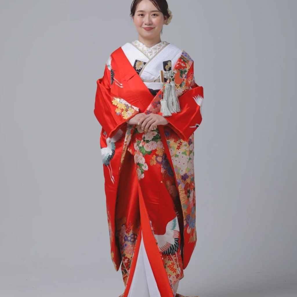 流華戯れ鶴IU01197