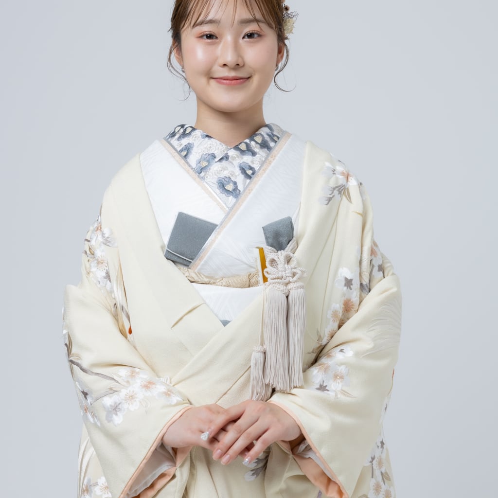 色打掛 梅花小槌 ベージュIU01218