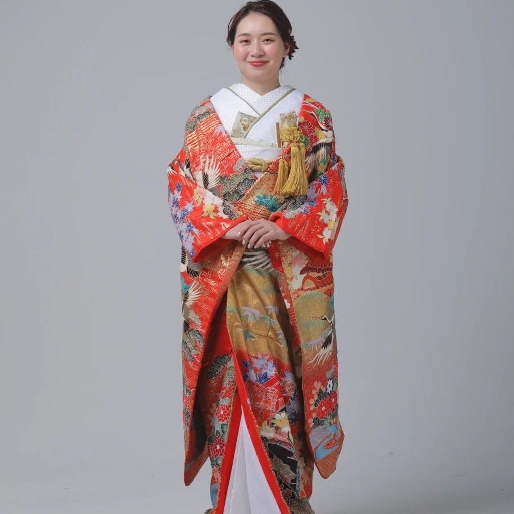 鶴　松　霞草IU00893