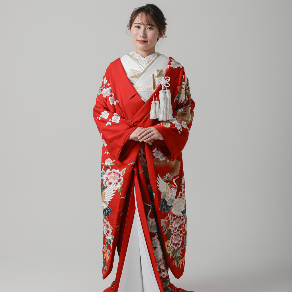 鶴　松　梅　レッド
