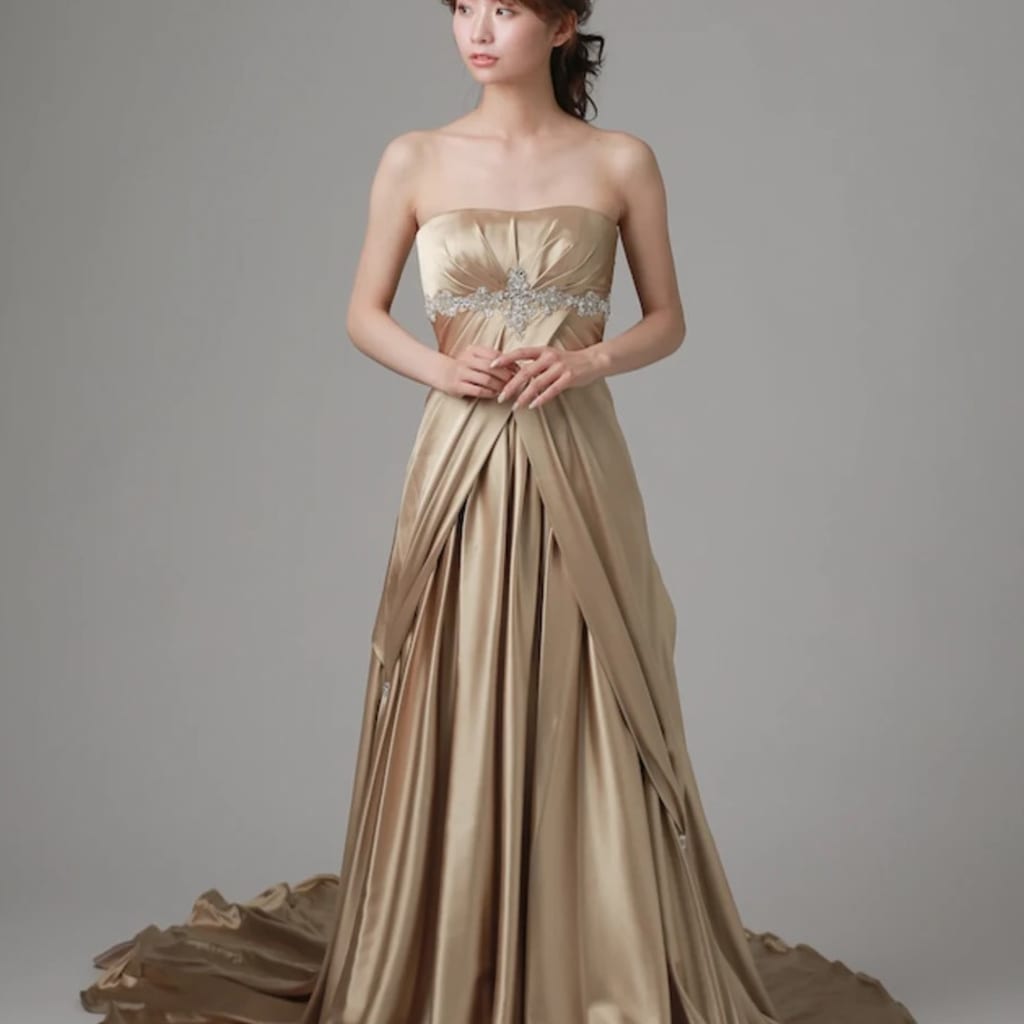 オーナメント柄ジルコン前クロス