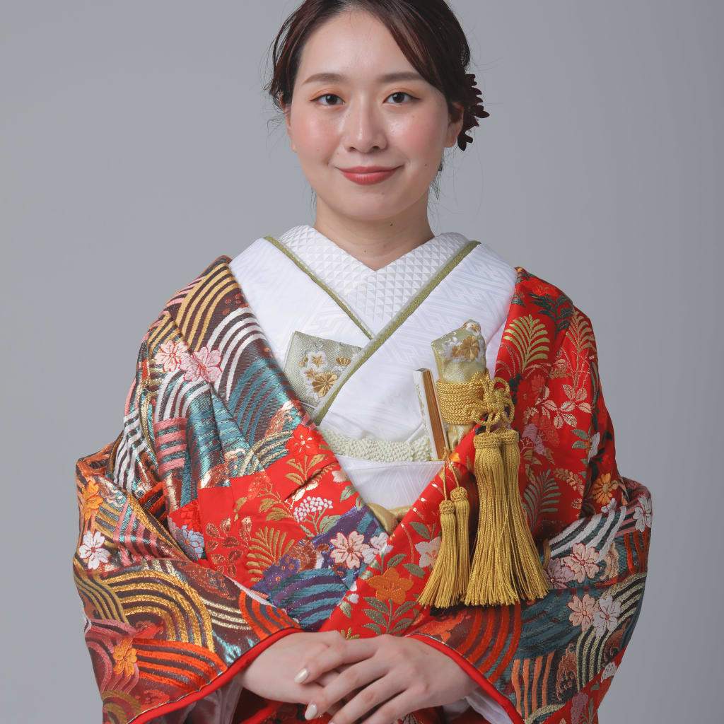 青海波四季花鶴IU01213