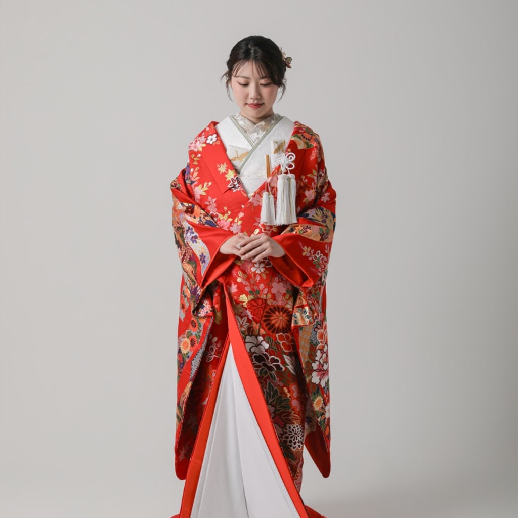 束熨斗　四季花