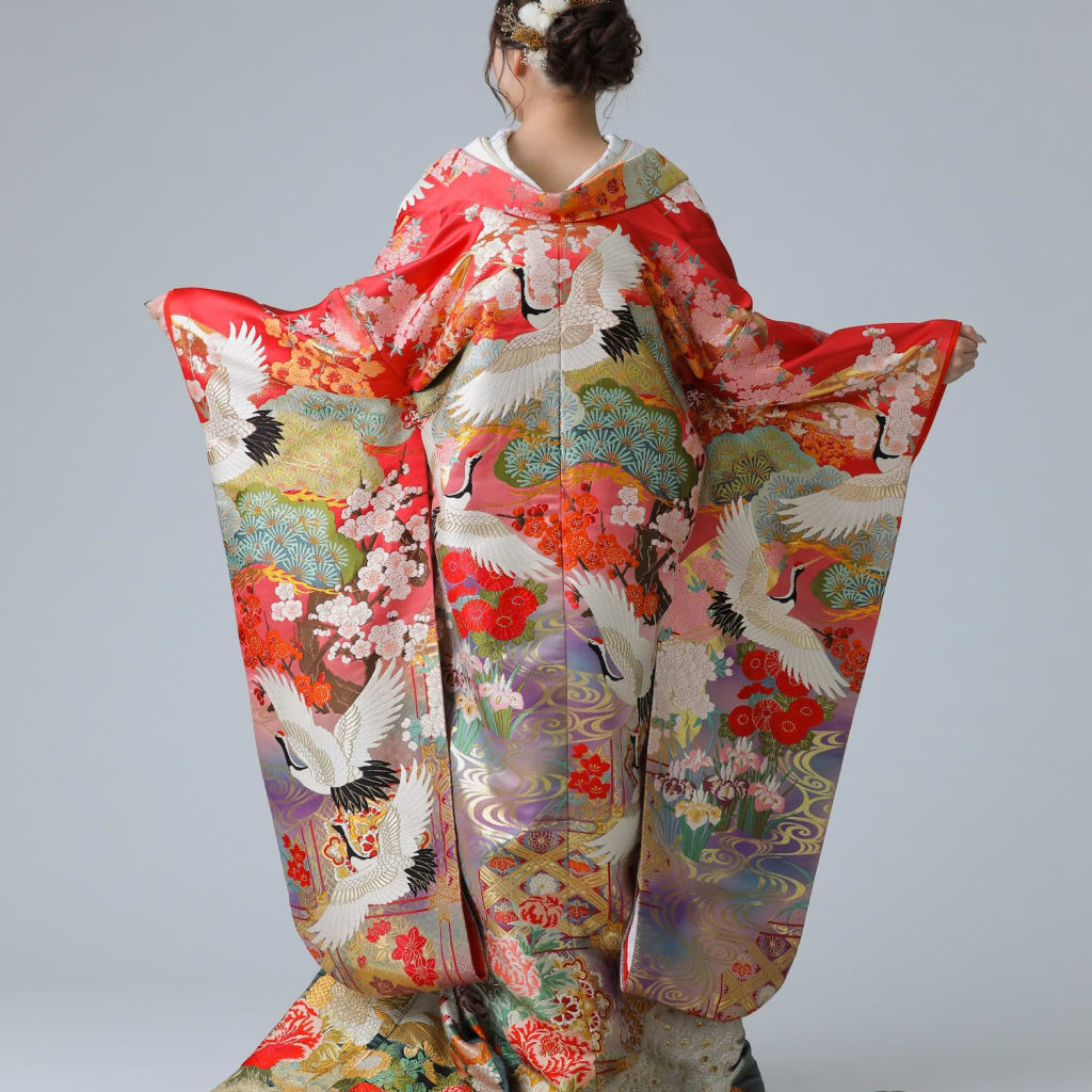 鶴松流水 グラデーション