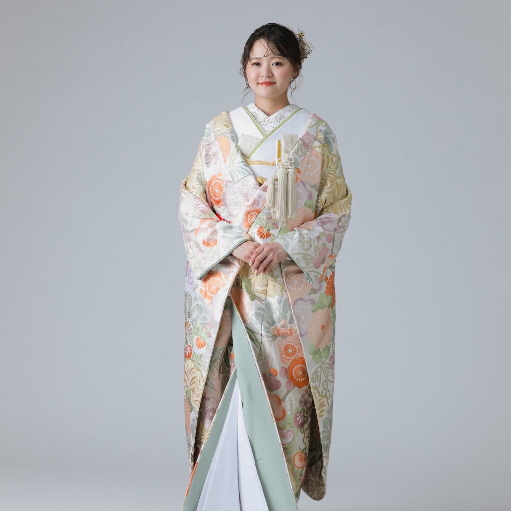 松梅七宝文 白H