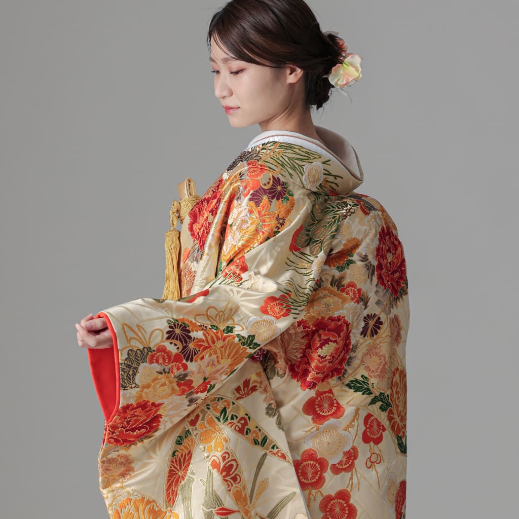 手毬松竹梅 / クリーム