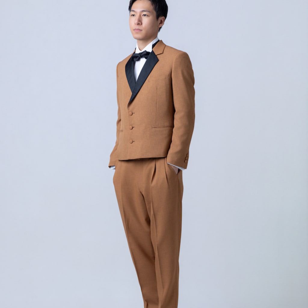 ダブルジャケット2WAYパンツ/キャメル