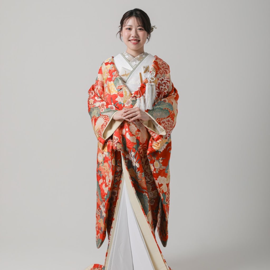 松　鶴　四季花