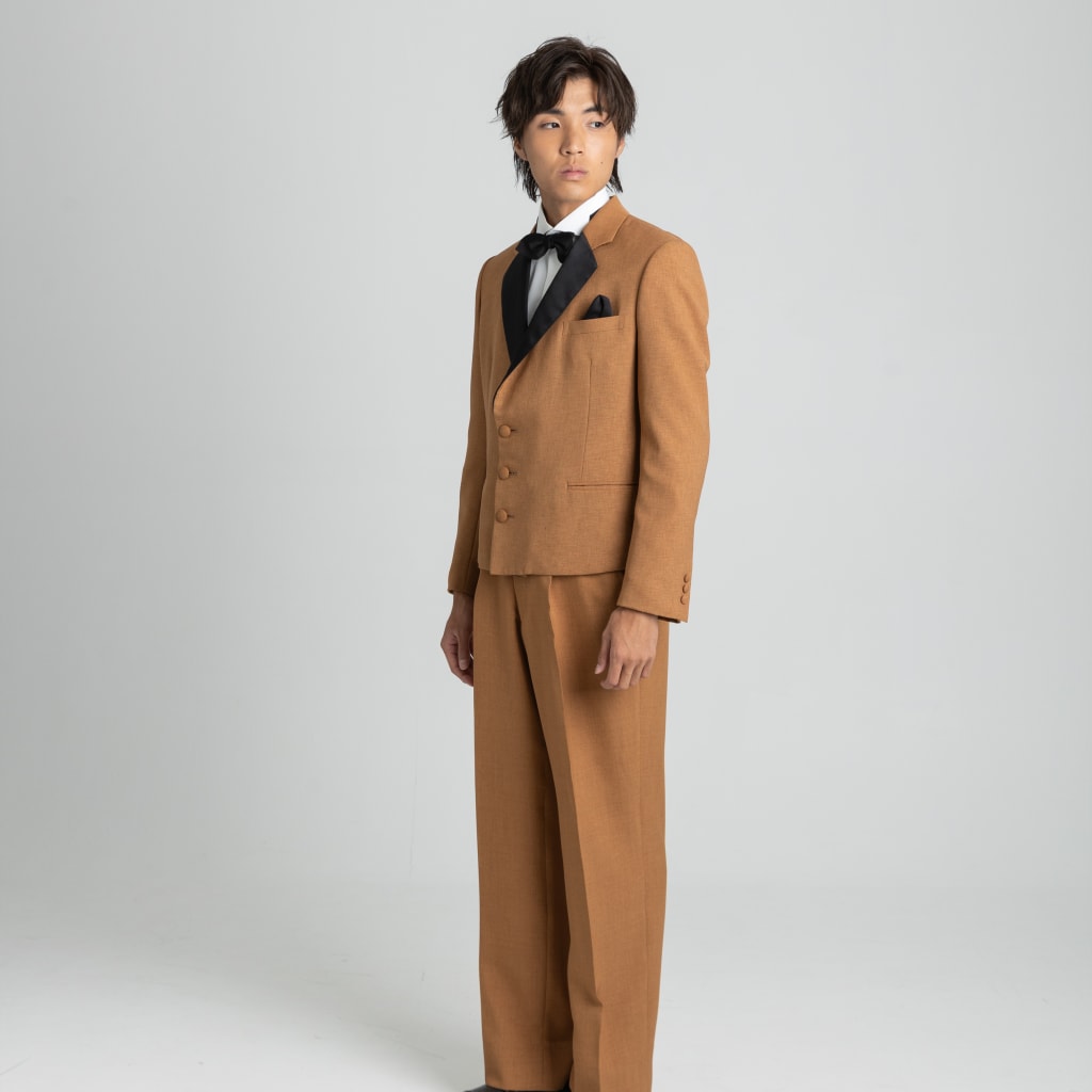 ダブルジャケット2WAYパンツ/キャメル