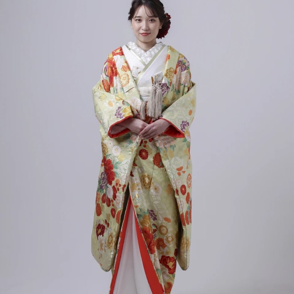 吉祥富貴紋　ヒワIU01184