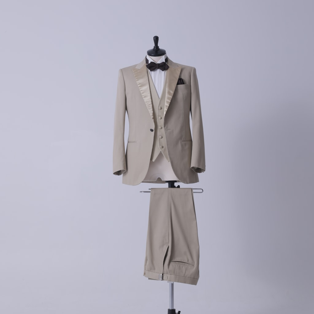 チノゴールドサテン襟　SI-026