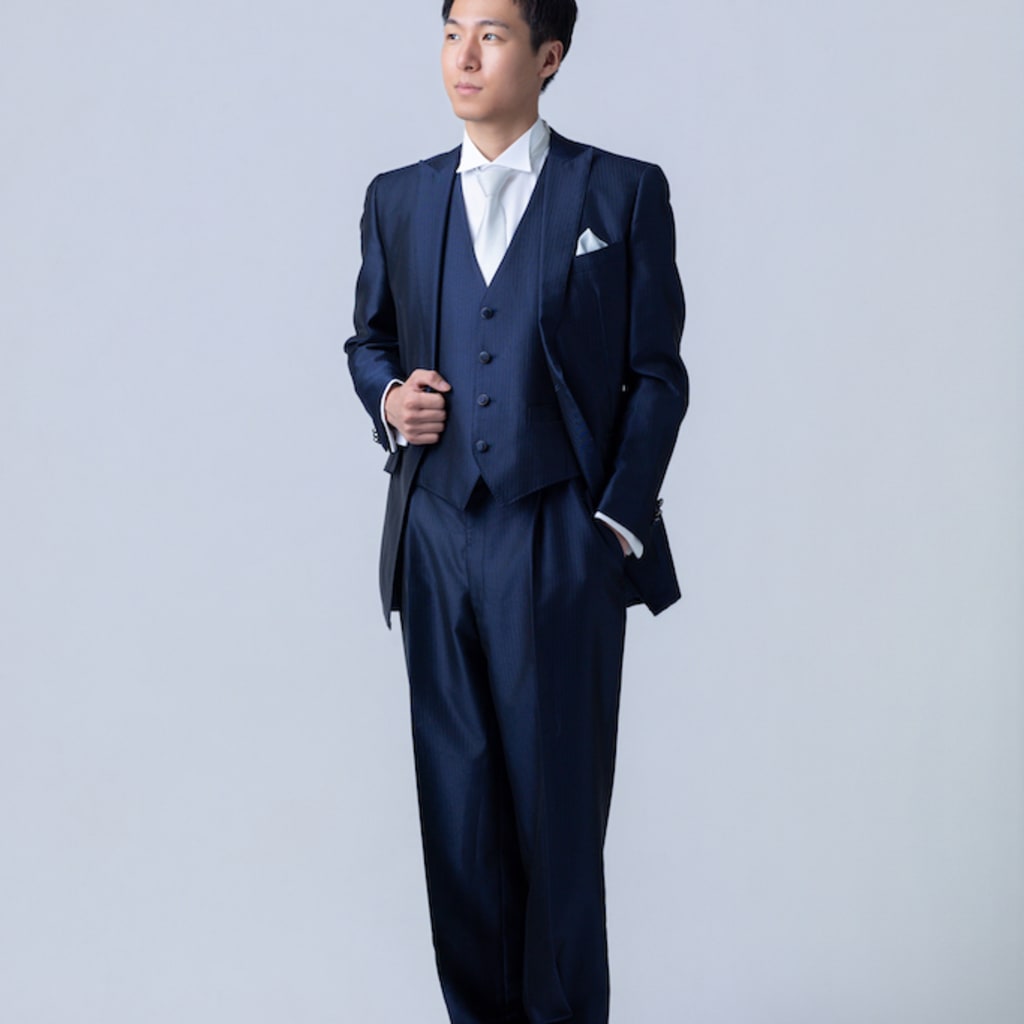 ダークネイビーストライプ