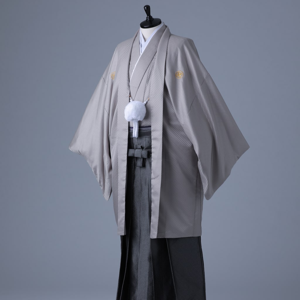 ベージュ×黒格子＿大宮店