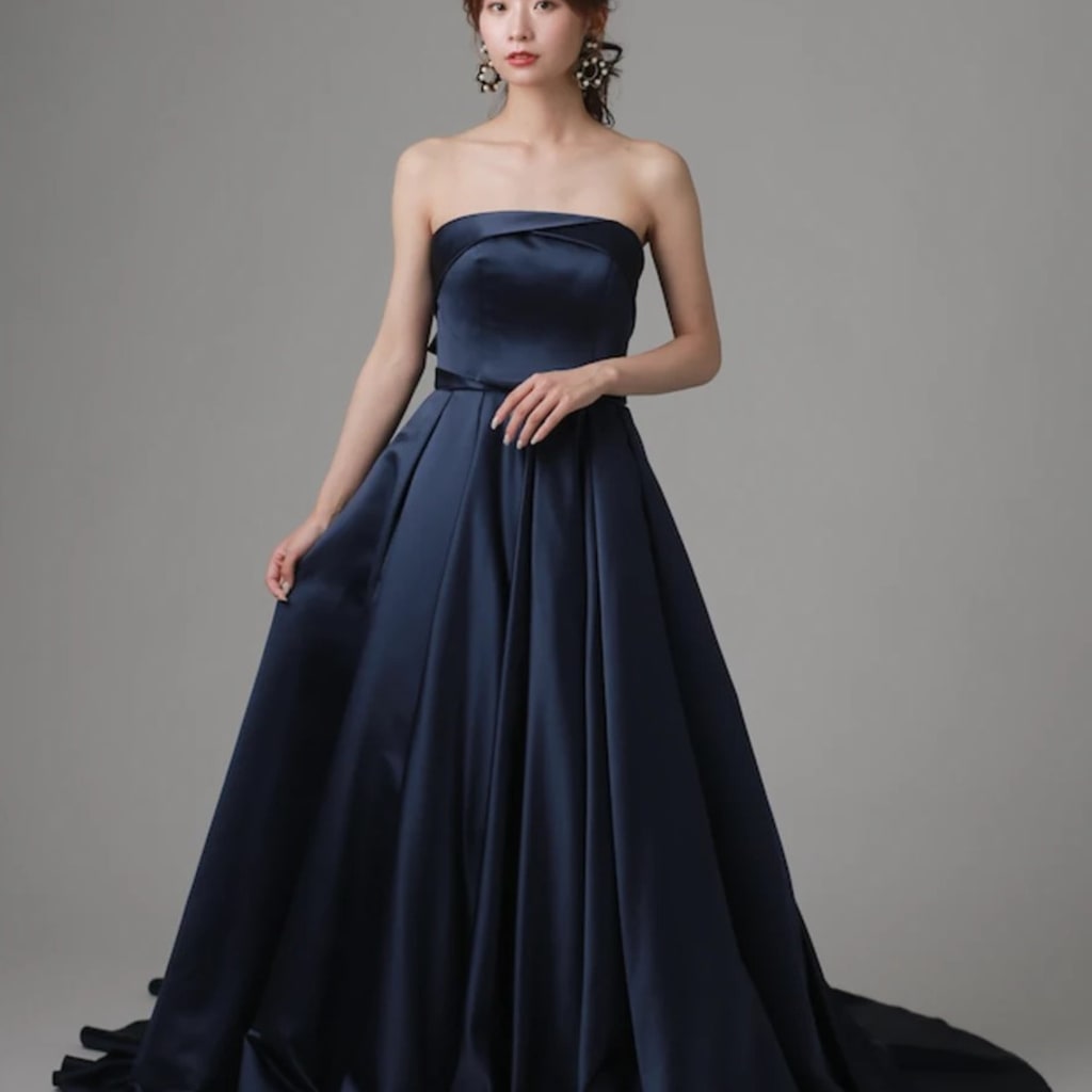 胸元クロス折り返しプレーン