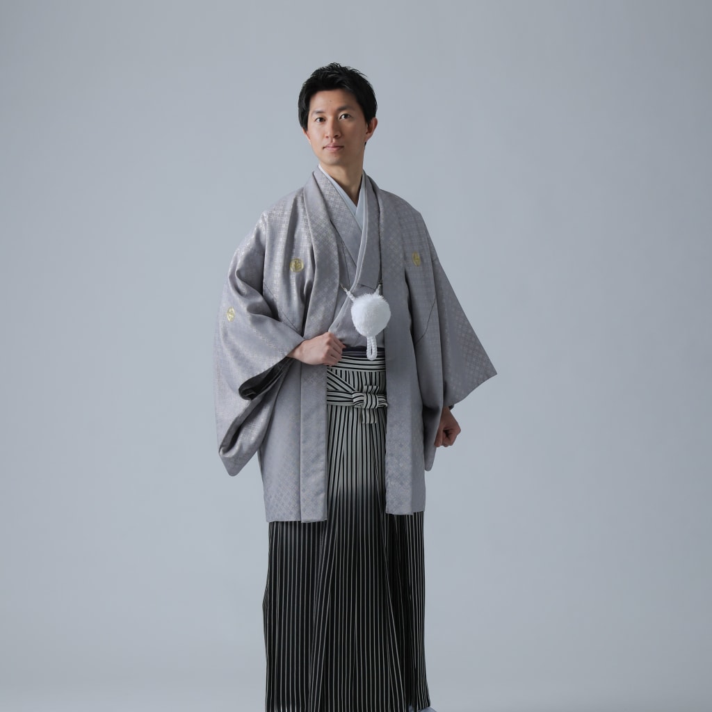 シルバーラメ×グラデーション