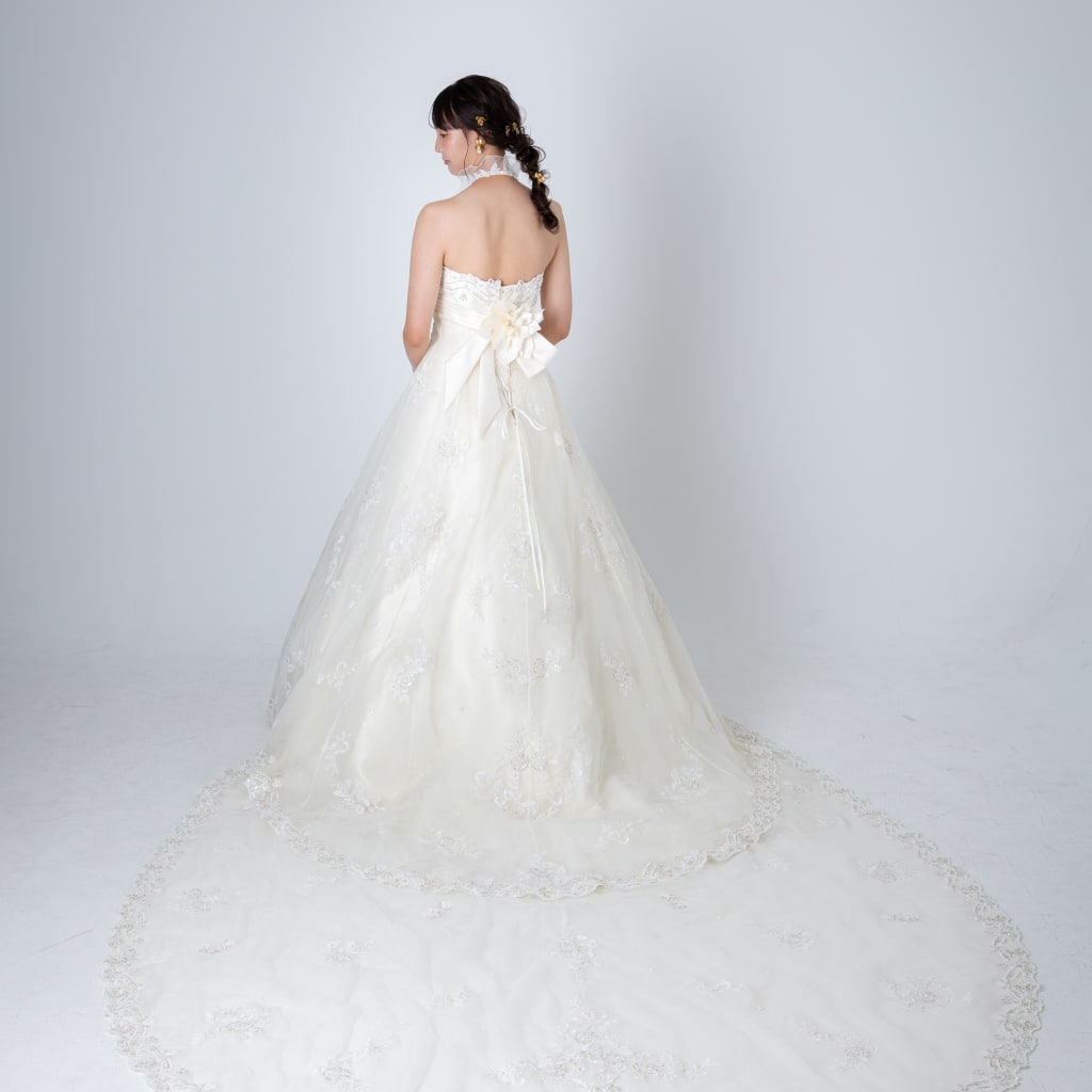 アメスリチュールレースロングトレーン