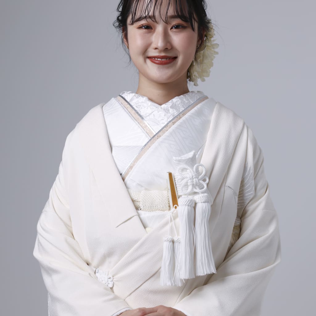 ちりめん科織鶴刺WU00590