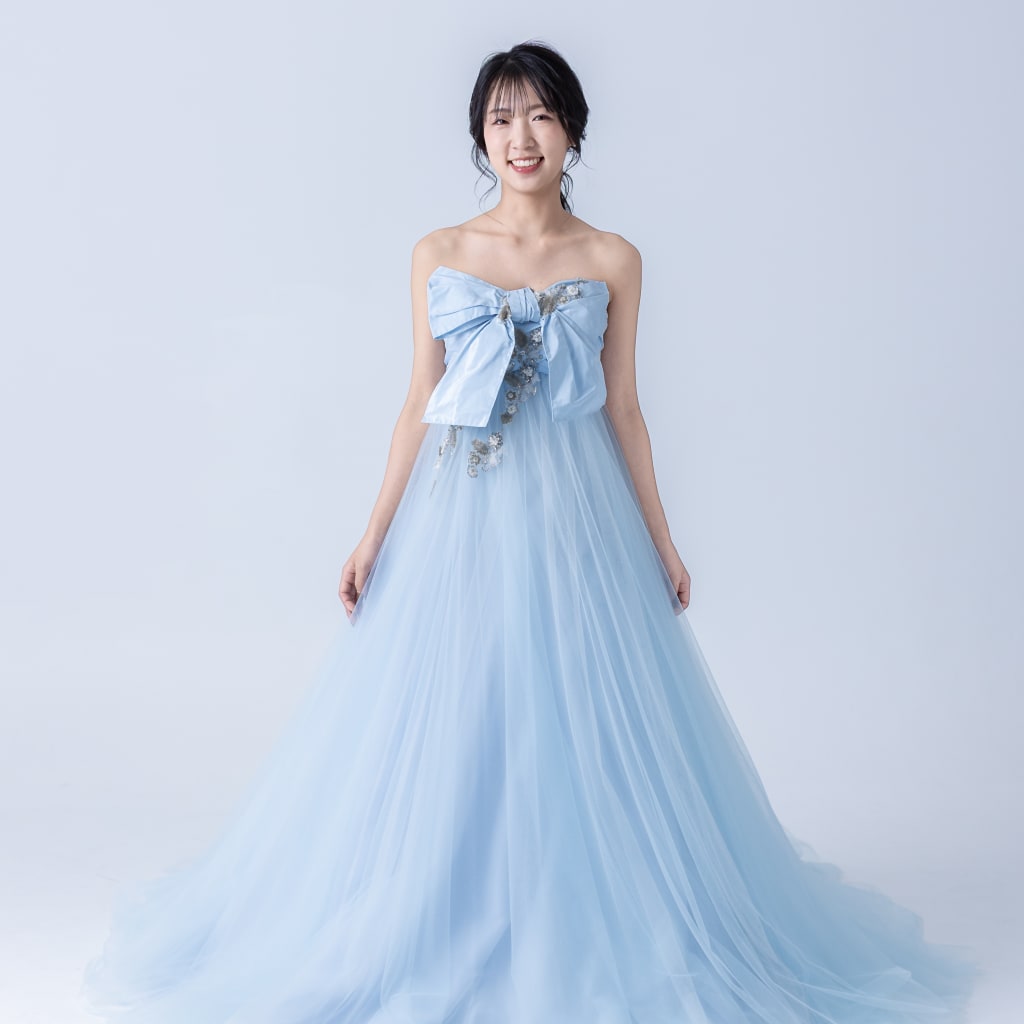 トップスBIGビジューリボン/MID-00009-10