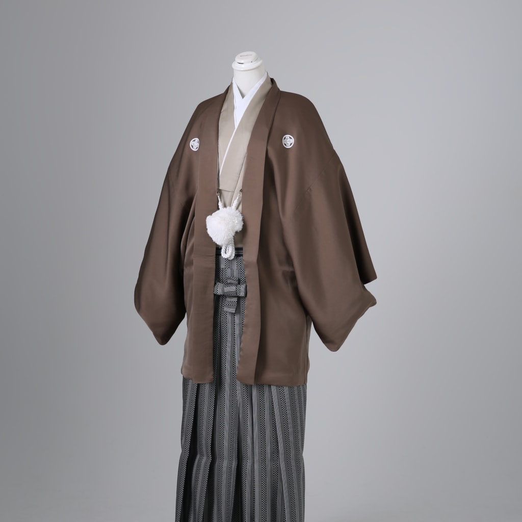 ブラウン×市松