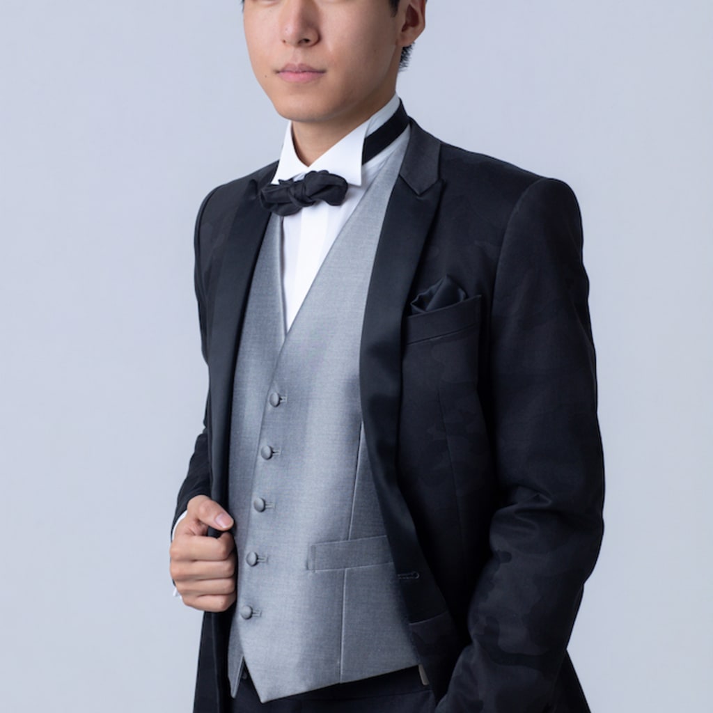 カモフラ　グレーベスト