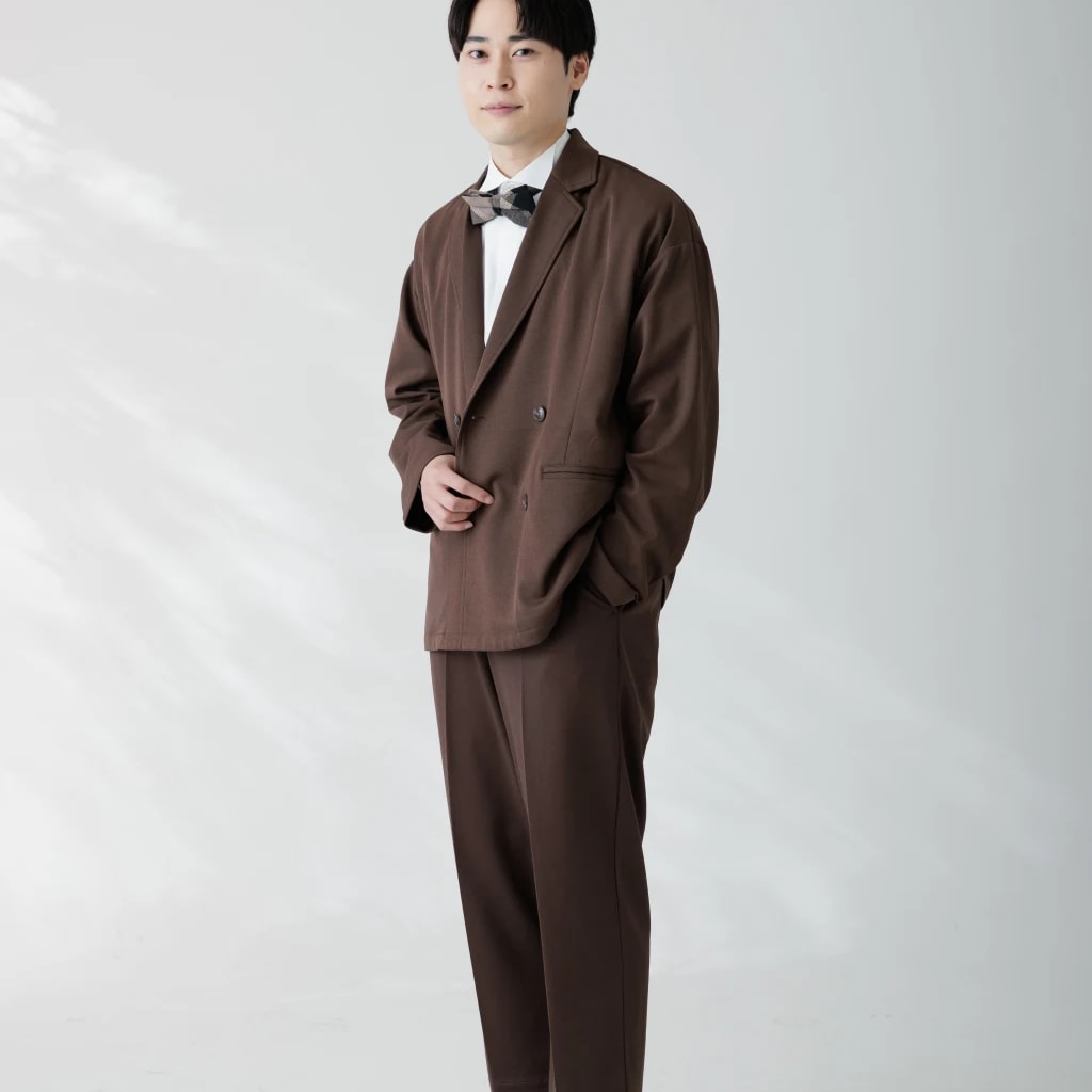 カジュアルタキシード/ブラウン　TX01465