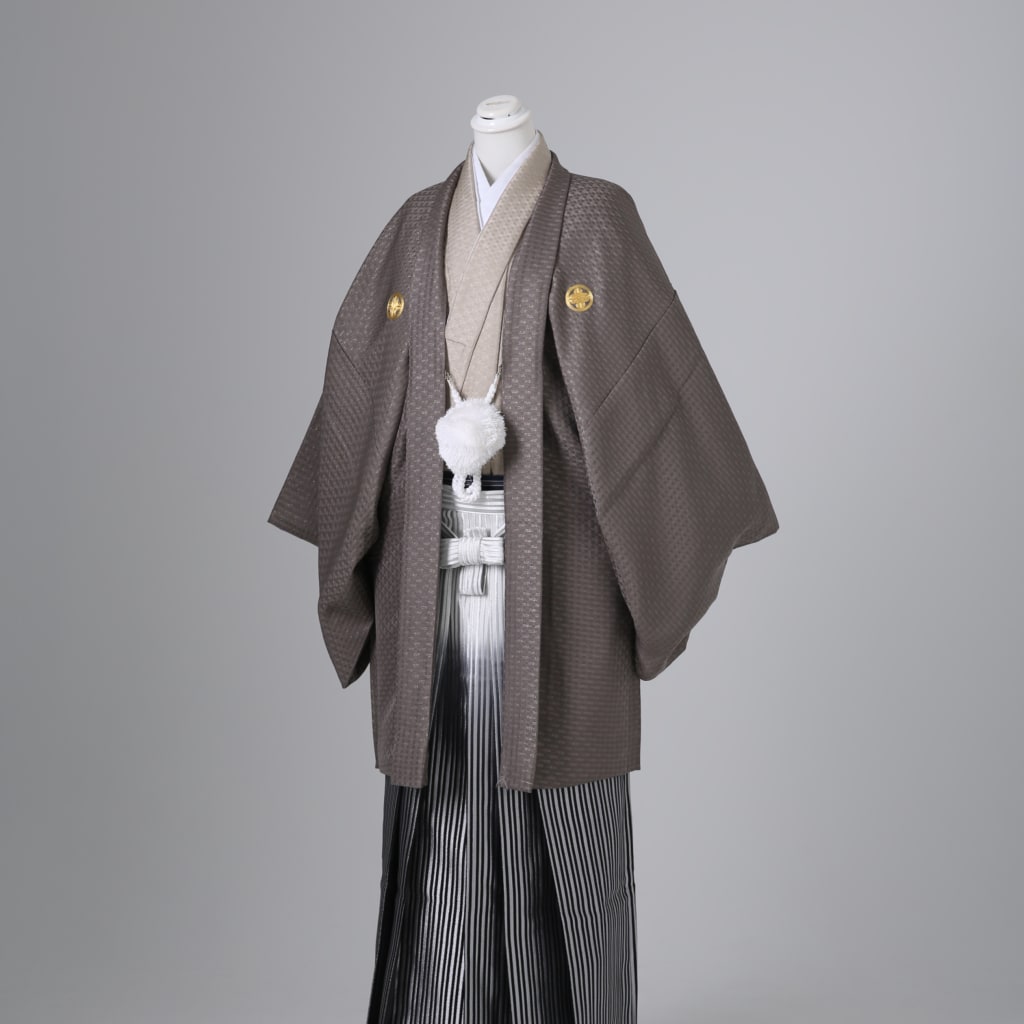 ココア×シルバーグラデーション