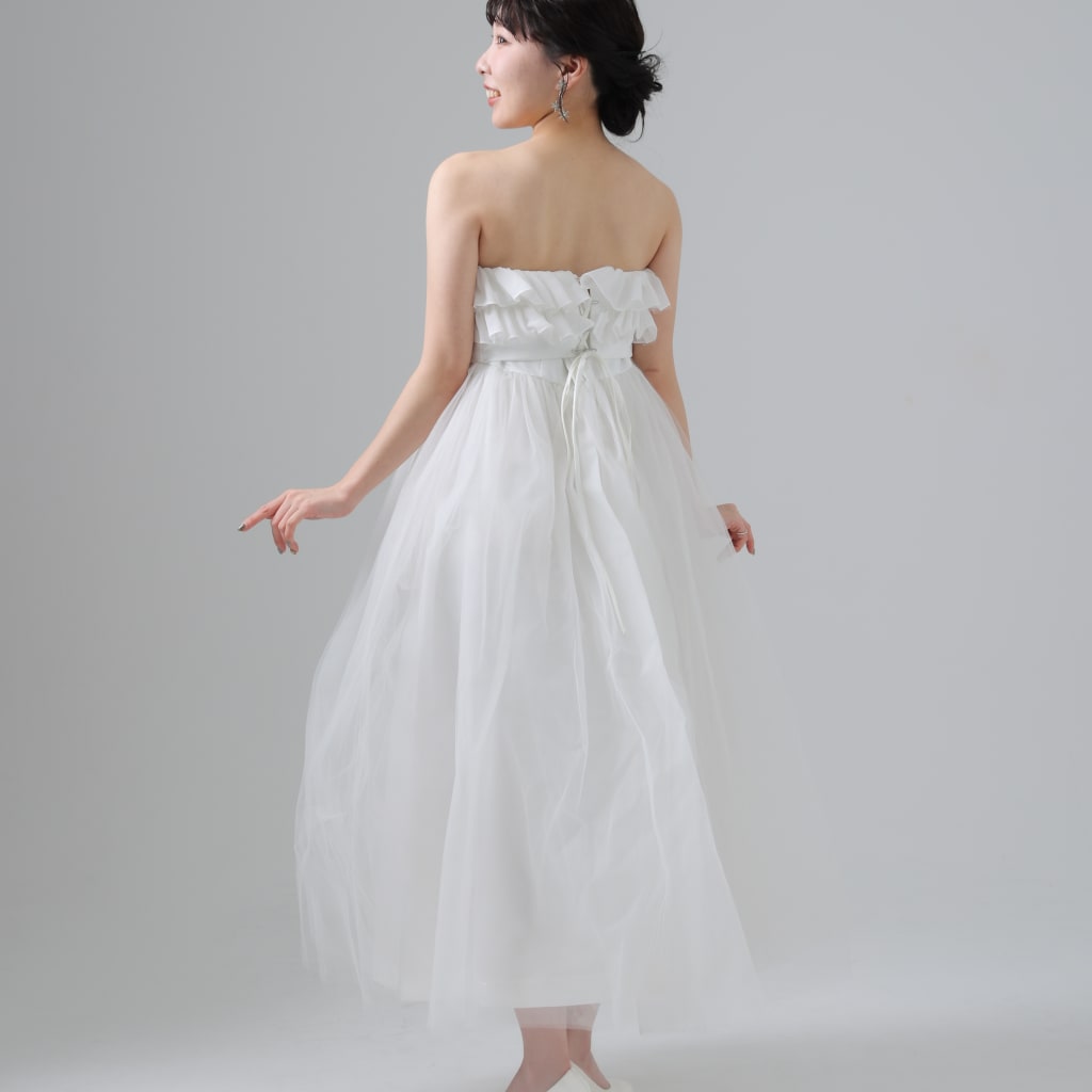 WD02002 LEBERYL チュール　膝丈